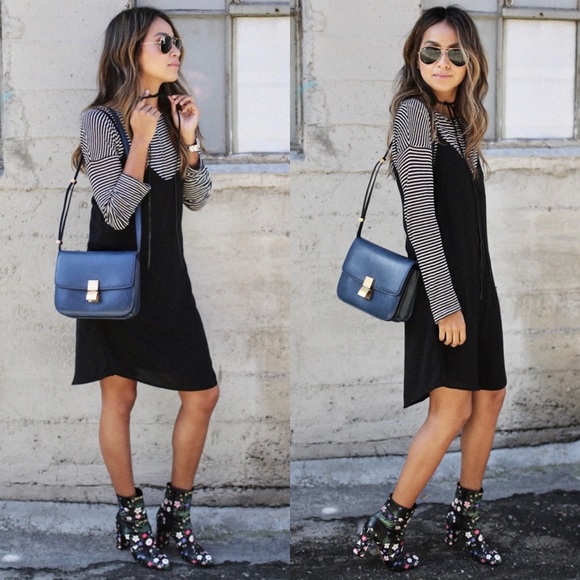 Valentino Camugarden paneled floral leather mid-calf boots size IT 37 US 7 - Picture 14 of 16